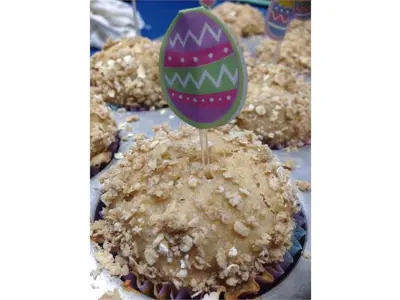 Easter special Banana Walnut Muffins